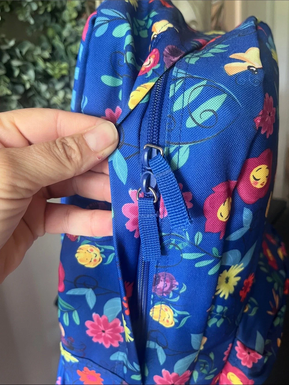 Disney Store Alice Backpack School Adult Alice in Wonderland Floral Print